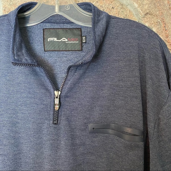 Mens FILA long sleeved casual shirt - Picture 2 of 7